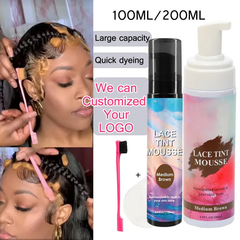 12-in-1 Lace Wig Kit Bundle – Multiple Shades (Lace Tint Spray + Essentials
