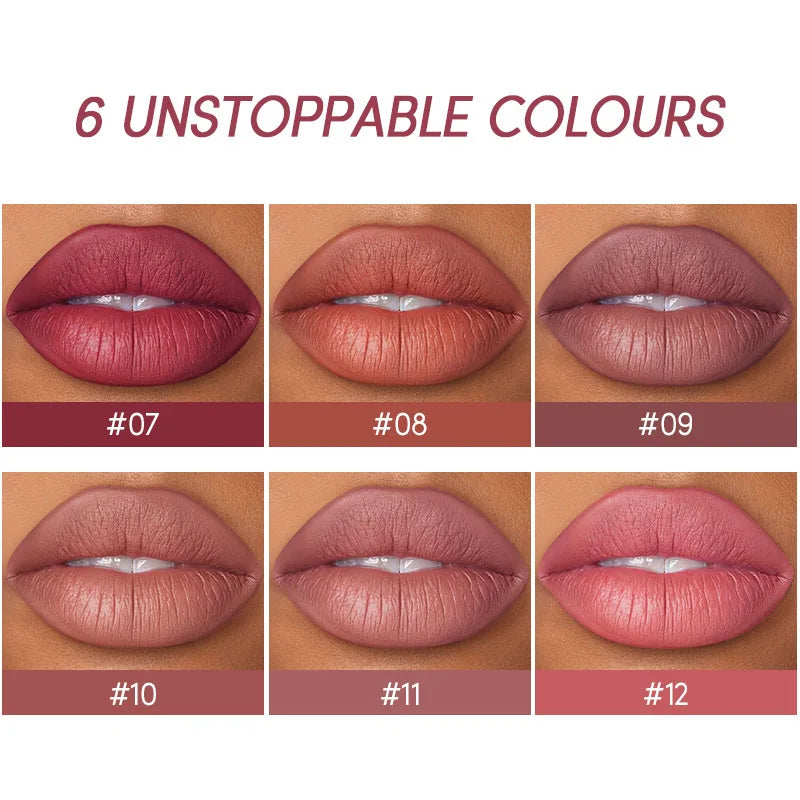 USHAS 2 in 1 Color Lip Liner + LIPSTICK Set
